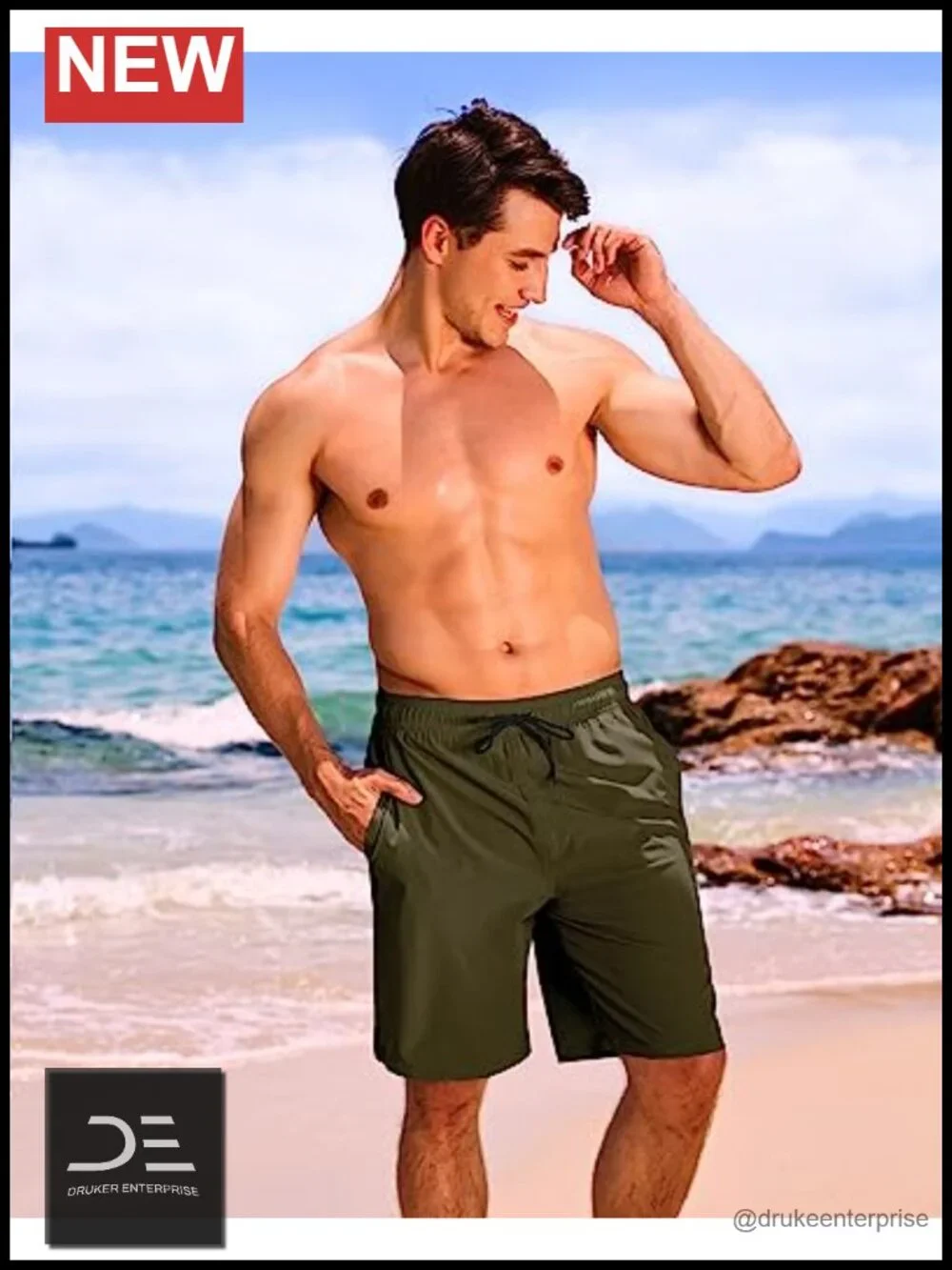 Men's Swim Trunks 9